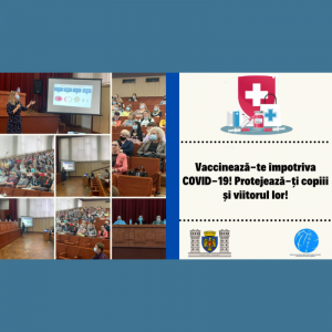 Vaccinarea anti COVID-19 pentru angajații instituțiilor de învățământ din municipiu înseamnă desfășurarea în siguranță a procesului educațional în noul an de studii