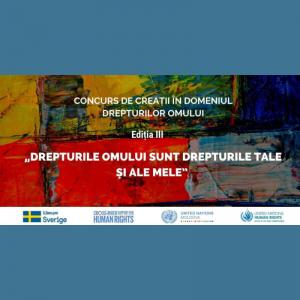 Concursul de Creații în domeniul drepturilor omului