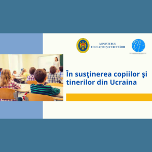 În susținerea copiilor și tinerilor din Ucraina