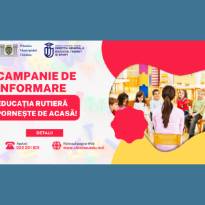 Educația rutieră pornește de acasă!