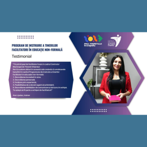 Programul de instruire a tinerilor facilitatori în educație non-formală