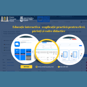 Educație interactiva – o aplicație practică pentru elevi, părinți și cadre didactice