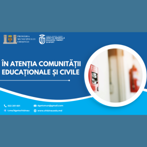 În atenția comunității educaționale și civile