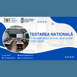 Testarea elevilor din clasele a 𝐈𝐕-a începe astăzi
